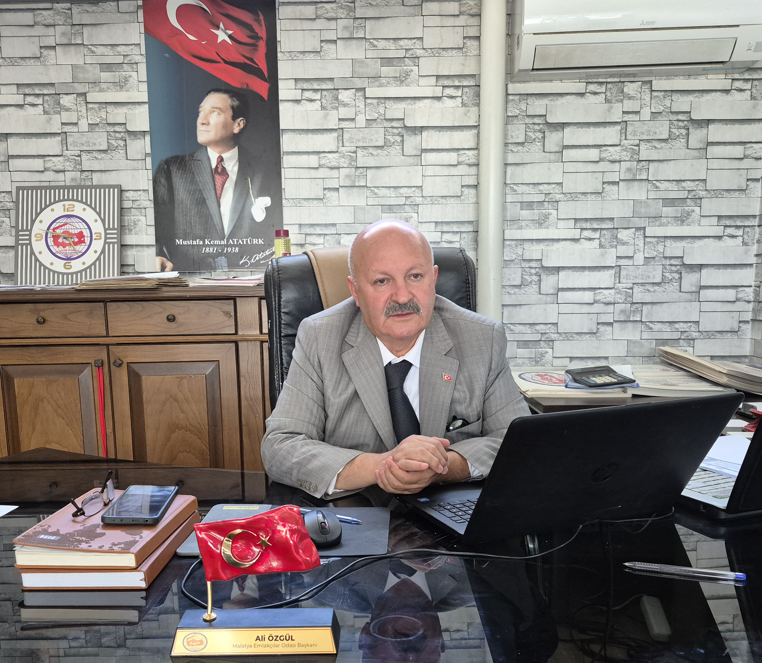 Malatya Emlakçılar Odası Başkanı Ali Özgül’den Sektör ve Seçim Açıklaması