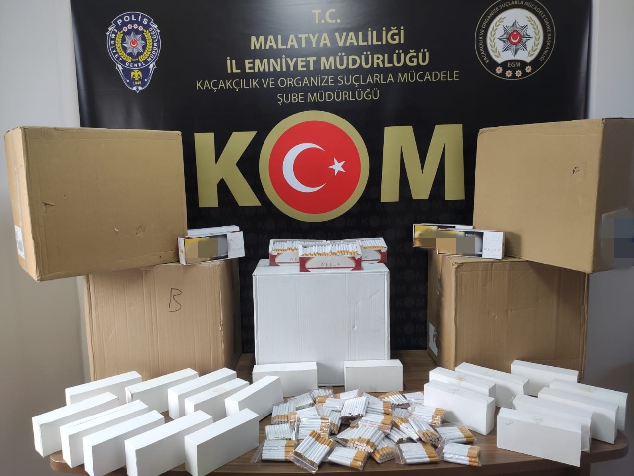 Malatya Polisi Kaçakçılara Göz Açtırmıyor Malatya Polisi Kaçakçılara Göz Açtırmıyor