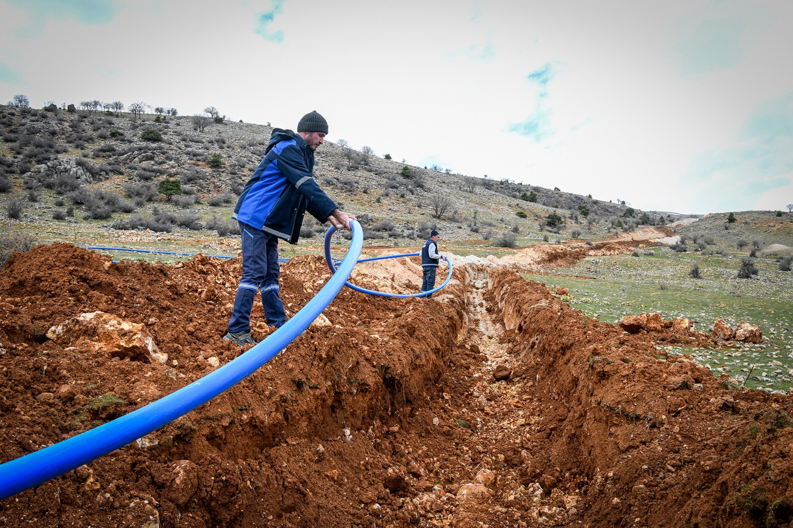 Maski’den Yaylacık’a 6.500 Metrelik Altyapı