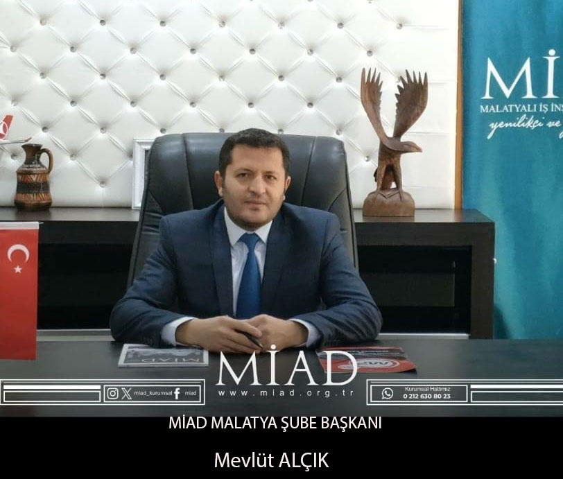 MİAD Şube Başkanı Alçık’tan “2025-2026 Eğitim-Öğretim” Mesajı;