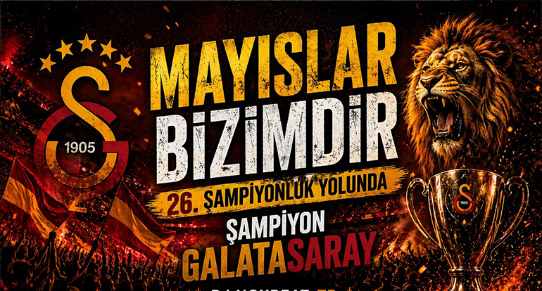 Osimhen Sahneye Çıktı, Galatasaray Tarihe Geçti! Aslan’dan 26. Şampiyonluk