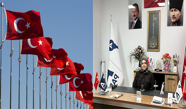 Özlem Yavaş: Türk Bayrağı Milletin Namusudur, Hainlere Geçit Yok