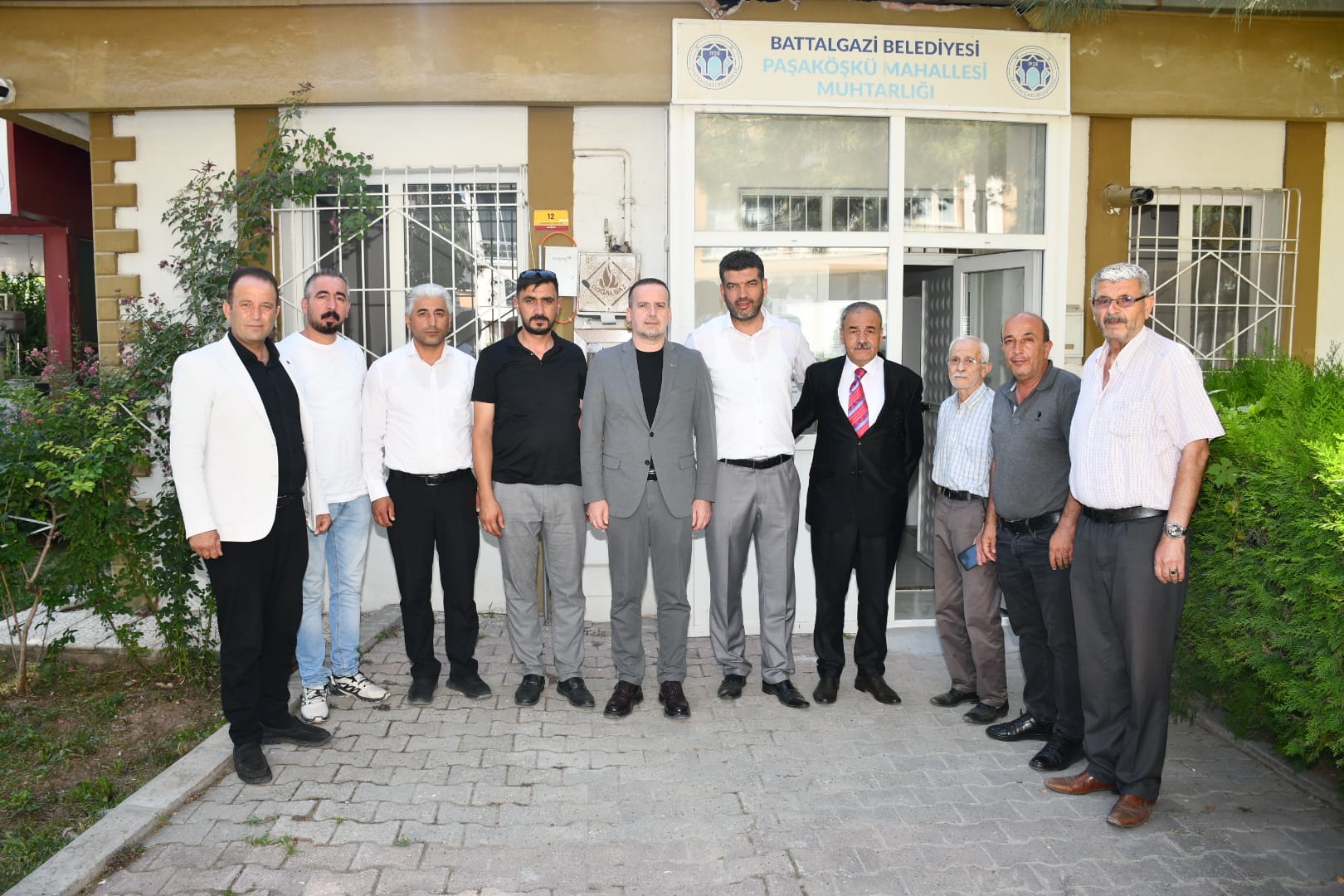 Salih Karademir'den Paşaköşkü Muhtarına Hayırlı Olsun Ziyareti