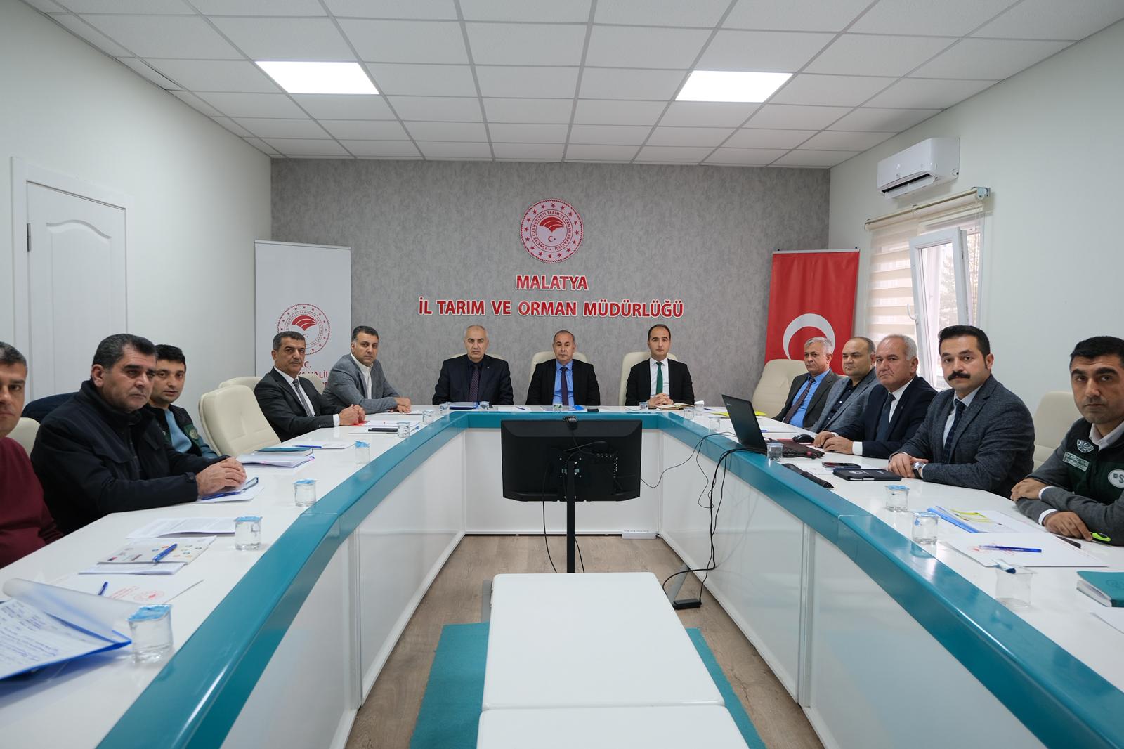 Tarımsal Kuraklık İl Kriz Merkezi Toplantısı Gerçekleştirildi