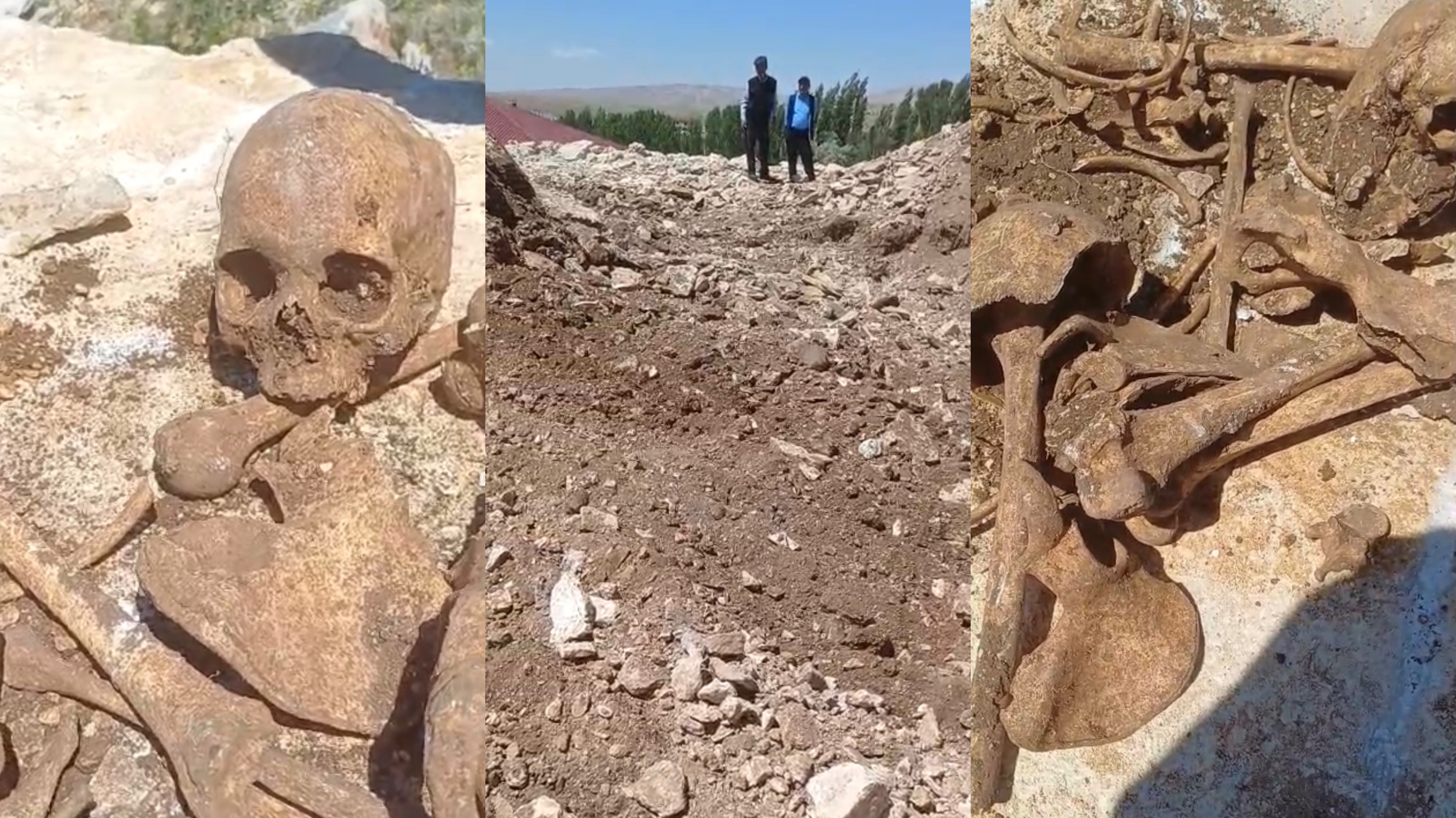 TOKİ Şantiyesinde Korkutan Keşif: Kazıda İnsan Kemikleri Bulundu