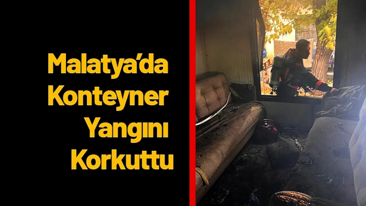 Yakınca Mahallesi’nde Şantiye Yatahanesinde Yangın