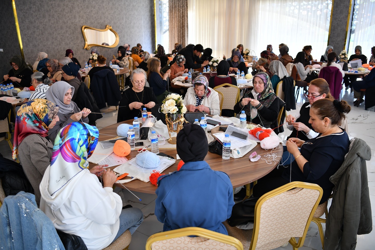 Yeşilyurt Belediyesi Örgü Yarışması Büyük İlgi Gördü