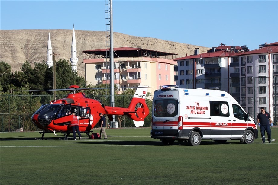 Zamanla Yarış: Hasta Hava Ambulansıyla Malatya’ya Getirildi