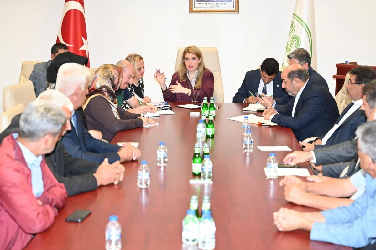 Beş İlçede Sulama Planı Yeniden Ele Alındı