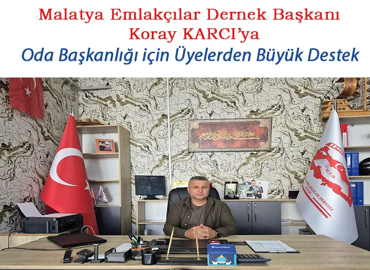 Başkan Koray Karcı’ya Üyelerinden Oda Başkanlığı İçin Tam Destek