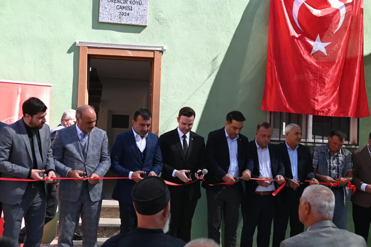 Örencik Camii Dualarla Hizmete Açıldı