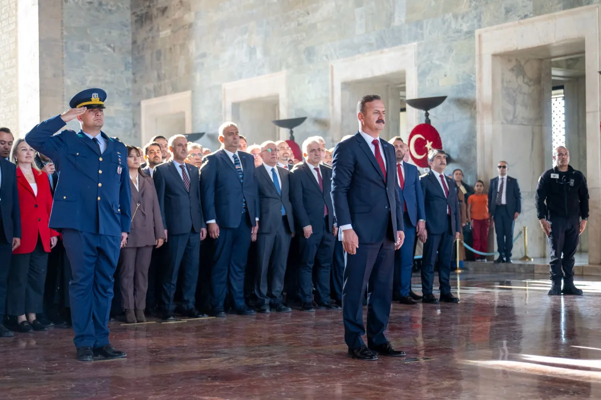 Yavuz Ağıralioğlu Anıtkabir’de Ata’nın Huzuruna Çıktı