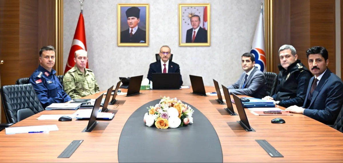 Haftalık Güvenlik Ve Asayiş Toplantısı Yapıldı