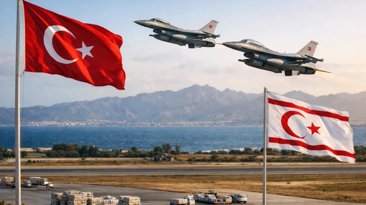 MSB: KKTC’ye 6 Adet F-16 Ve Hava Savunma Sistemleri Konuşlandırıldı