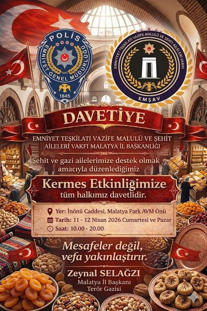 Emniyet Müdürü Ay’ın Desteğiyle Şehit Ve Gazi Aileleri İçin Anlamlı Kermes