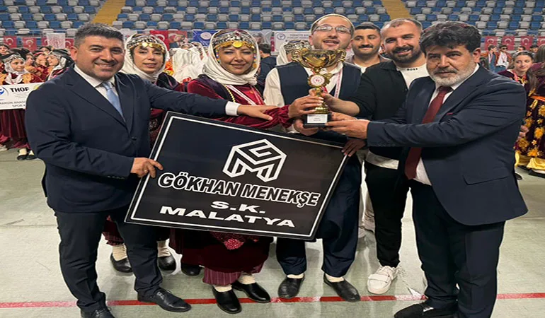 Türkiye Halkoyunları Grup Yarışmalarında Gökhan Menekşe S.K  Rüzgarı Esti.