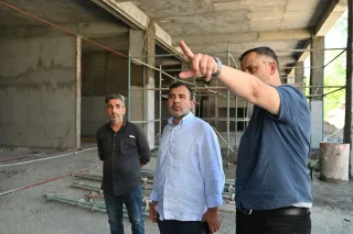Başkan Sülük, Pütürge’de Çalışmaları Sahada Takip Etti