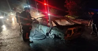 Tohma Köprüsü’nde Kaza: 4 Yaralı, Bir Araç Yandı