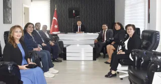 Didim Malatyalılar Derneği’nden Kaymakam Mesut Çoban’a Ziyaret