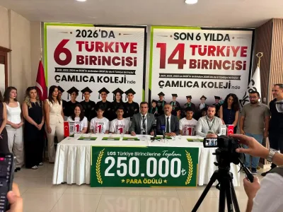 Başarı Geleneği Sürüyor: Çamlıca Koleji 6 Türkiye Birincisi Çıkardı